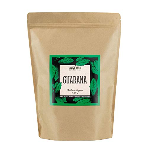 VALDEMAR MANUFAKTUR GUARANA-polvere 1000g, 1KG...