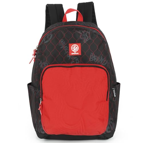 Mochila De Costas Escolar Resistente Fãs Enaldinho Estampada (Vermelho)