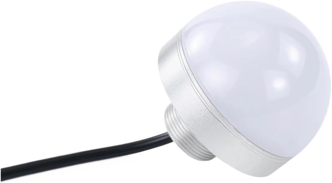 1 PCS 30/50/70mm Circular Three-Color Alarm Indicator LED Metal Waterproof 24V Machine Tool Signal Light(50S-AB-Silent)