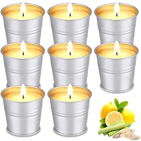 Citronella Candles Set for Outdoor Use Cover