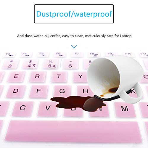 Protector de teclado silicona para Dell XPS 15 15.6" miniatura 5