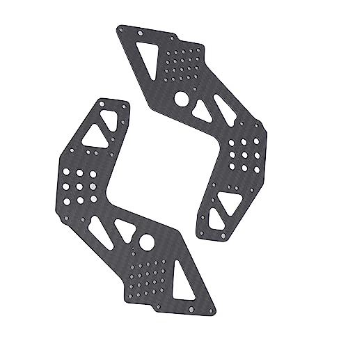 Armure de châssis en fibre de carbone Losi LMT 1:8 4WD tout-terrain