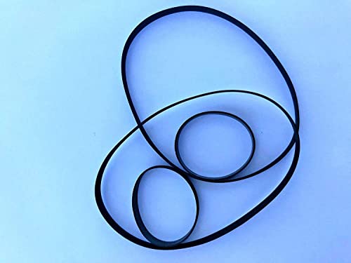 New 4 Replacement Belt Set for use with Sony Cassette Player TC-WR590