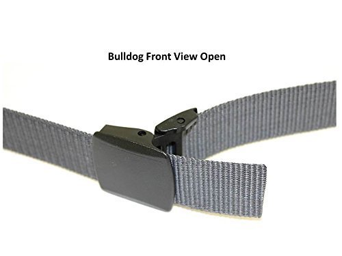 Thomas Bates Bulldog One Size Nylon Blend Military Style Web Belt3