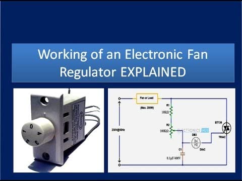 Image of ERH India 1 Pc Fan Regulator for Ceiling Fans with Knob Speed Controller Potentiometer 220v-240v AC for Educational Institutions, Industrial Applications, Offices and Workplaces etc.