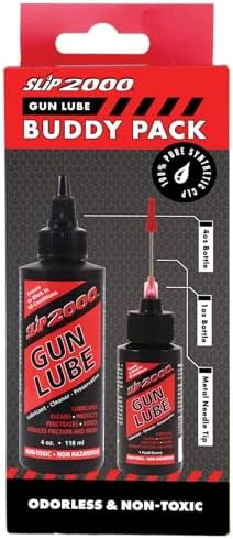 Slip 2000 Gun Lube - Buddy Pack- Penetrating Gun Lubricant Lubricating CLP Gun Cleaner - Combo Pack