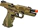 Evike Airsoft - APS XTP Shark Full Automatic Select-Fire Metal Co2 Gas Blowback Airsoft Pistol (Color: Multicam/Standard Handle / CO2)