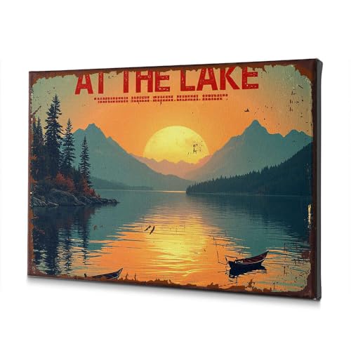 Toile décorative pour salle de bain une idée cadeau Pâques nature