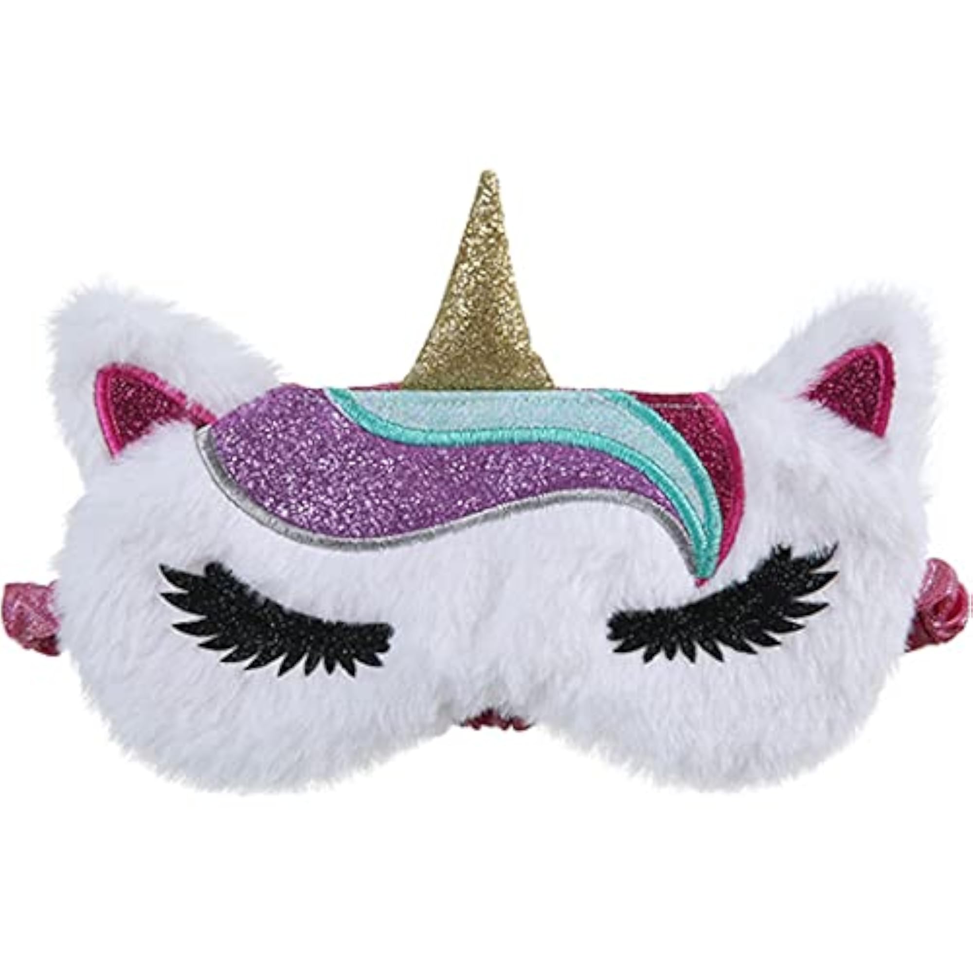 Cartoon Soft Plush Sleeping Eye Cover for Home and Office