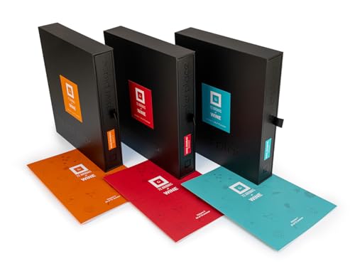 72 Wine Aromas - TASTERPLACE AROMA SET - English – for Sommeliers – for Wine Lovers – Tasting Tool