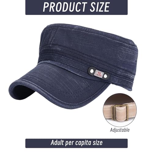 Flat Cap for Men, Newsboy Hats for Men Flat Cap Cotton Adjustable Breathable Driving Hunting Hat for, Newsboy hat, Mens Dress Hats, Mens2
