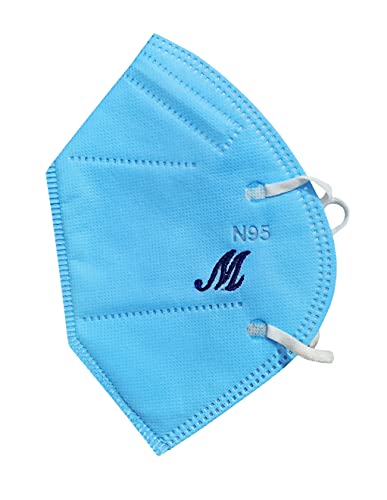 Image of GOLU MOLU Cotton White Formal Handkerchief Pack Of 6 | Office Travel Daily Use | Custom Initial Design | Free Size | Cotton Fabric | Customised N95 Mask Included