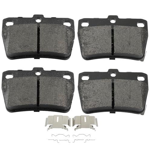 Image of SCITOO D1051-7955 Disc Brake Pads Sets Rear Metal Brake Pads w /Hardware