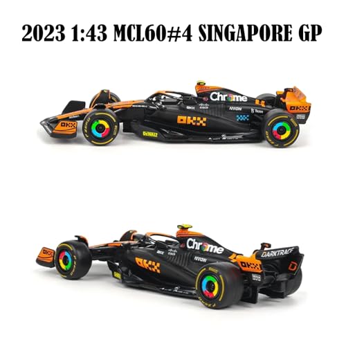 Modelo a escala 1:43 F1 MCL60#4 Lando Norris 2023 miniatura 2