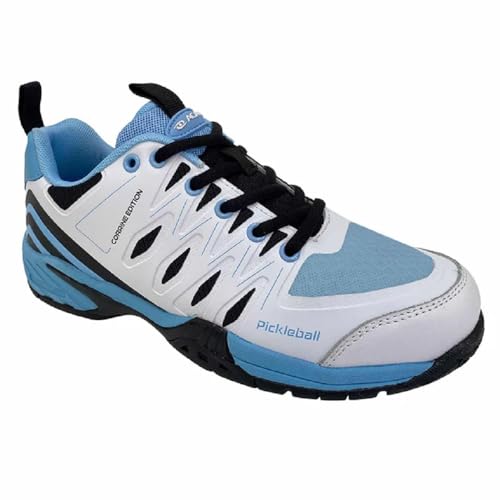 Image of Acacia Corrine Carr Signature Pickleball Shoes for Women - Lightweight Pickleball Sneakers, Wide Toe Box Court Shoes Womens, Breathable Court Shoe with Kevlar Drag Guard & PROgrip Traction for Indoor Outdoor Pickleball