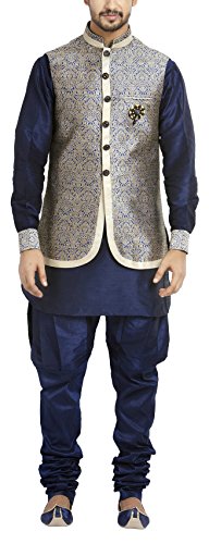 Manyavar Men's Blended Sherwani
