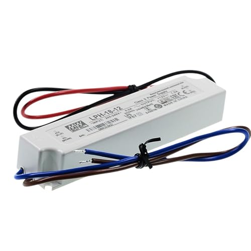 Pilote LED résistant aux coupures d'eau alimentation LPH-18-12 12V 18W
