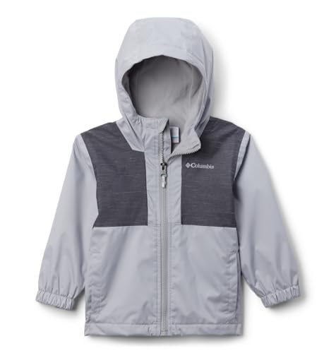 Columbia Youth Boys Rainy Trails Fleece Lined Jacket, Columbia Grey/Shark Slub, Small4