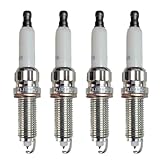YSGDABMQ 4pcs 12120039664 Iridium Spark Plug Compatible For BMW E84 F25 E89 F10 F11 F32 F33 F36 F20