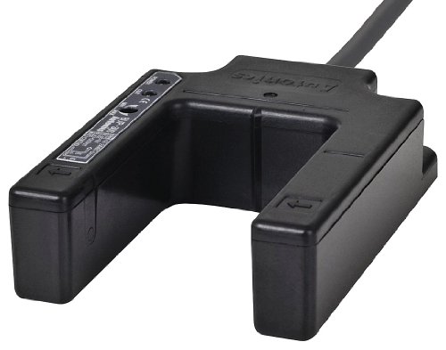 BUP-50S-P, Sensor, Photo, Plastic Case, Slot Style, Adjustable Sensitivity, Light & Dark On, PNP Output, 12-24 VDC