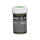 Sugarflair APPLE GREEN Pastel Paste Gel Edible Concentrated Food Colouring