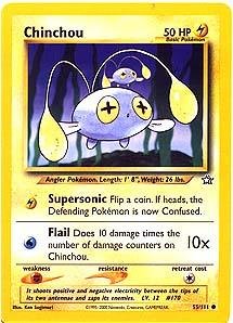 Chinchou - Neo Genesis - 55 [Toy]