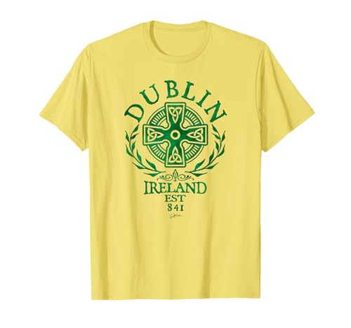 JCombs: Dublin, Ireland, with Celtic Cross T-Shirt