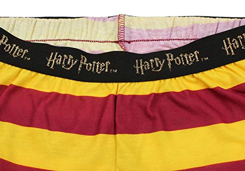 Harry Potter Big Girls' Hogwarts House Crest Racerback Tank And Shorts Pajama Lounge Set (Gryffindor, 6/6X) #TOP4