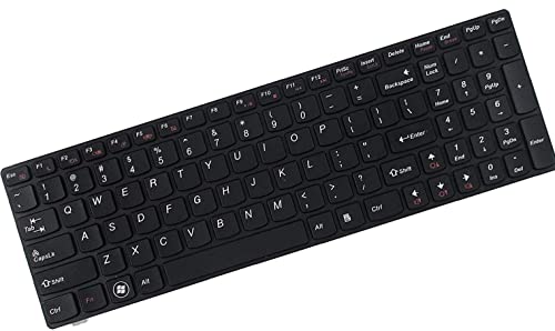 Image of Keyboard for Lenovo G580 / Z580 / G580A / G585A / Z580A / Z585A / V580A / V585A Laptop with Frame US Layout