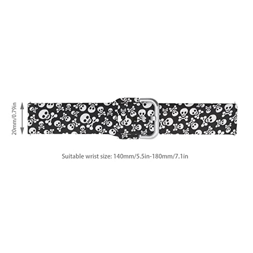 Correa ajustable silicona 20mm para reloj Galaxy miniatura 4