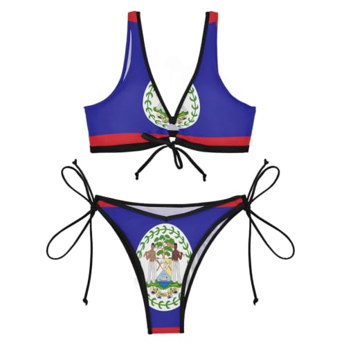 Bikini de cuerda para trajes de baño de Belice con ajuste regulable 4