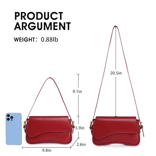 Image of PU Leather Tote Bag for Women with 2 Removable Straps and Zipper Closure