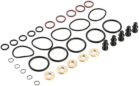 5Sets Pump Nozzle Sealing Kits 1417010999 1417010998 Fuel Injector Seal Repair Kit for 1.2l 1.4l 1.9l 2.0l 2.5l TDI Engines
