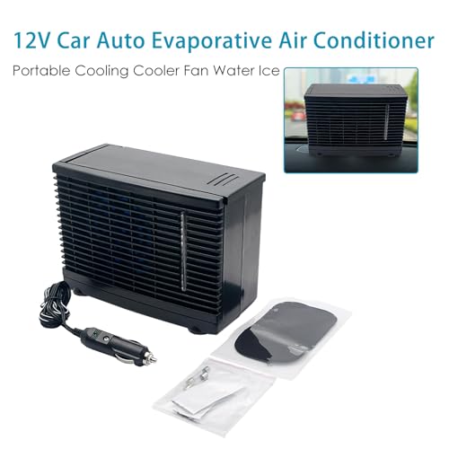 Mini climatiseur portable 12V avec réservoir d eau et ventilateur compact - 6
