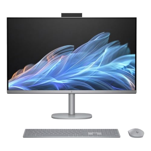 Image of HP OmniStudio X Copilot+ PC 31.5 inch 4K UHD All-in-One Desktop PC Intel Core Ultra 7 258V 4.8Ghz Win 11 Pro Meteor Silver (2TB SSD|32G RAM|Arc 140V)