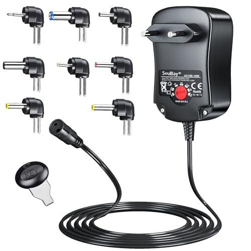 Adattatore CA CC Da Viaggio Universale 3v 4.5v 5v 6v 7.5v 9v - Foto 12