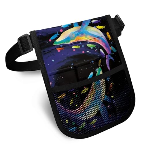 Nopersonality Verpleegster Organizer Pouch met Multi-Compartiment Waterdichte Verpleegster Riem Tas Kit Praktische Taille Tas Nurse Pro Pack Organizer Tool Riem Opslag voor Noodbenodigdheden,