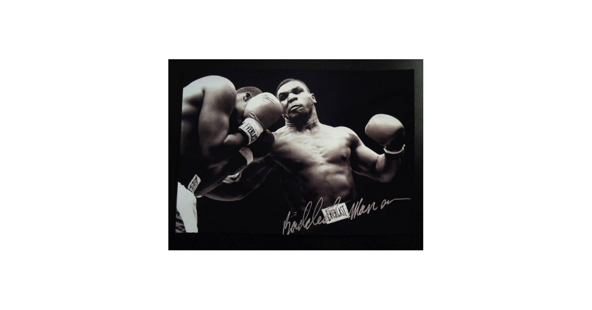 Amazon.co.jp: A4 額付き ポスター マイクタイソン Mike Tyson