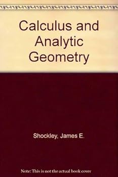 Hardcover Calculus and Analytic Geometry Book