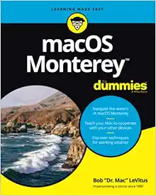 macOS Monterey For Dummies (For Dummies (Computer/Tech)) book cover