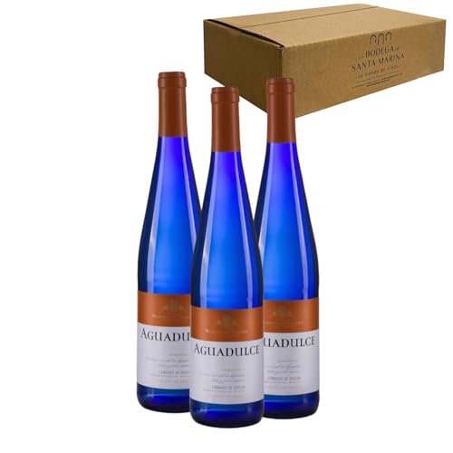 Villalúa Aguadulce Semidulce - Ideal para Maridar con Pescados y Arroces - Pack 3 Botellas 75cl