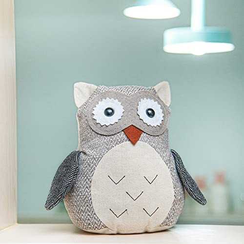 Marwood Cute Door Stopper Decorative Door Stops For Home And Office, Owl Weighted Interior Doorstop Fabric Stuffed Animal Door Stopper Floor Decorative #TOP3