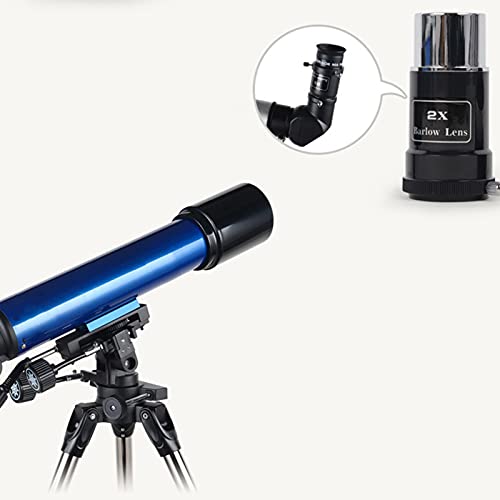 Telescopio astronómico refractor 90 mm para estudiantes miniatura 6