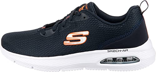 Skechers Herren Sneaker, Textil / Synthetik, Navy Mesh Trim, 39.5 EU – Ansicht 2