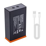 5000Mah 1-Pack battery replacement Compatible for Moultrie Edge, Edge 2, Edge Pro, Edge 2 Pro Trail Camera, Hunting Cameras Rechargeable Lithium-Ion Battery Pack with Type-C Charging Cable 10.8V 54Wh