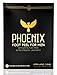 (Pack of 2) Phoenix Foot Peel for Men - Extra Large - Extra Strength - Exfoliating Dry Feet Treatment - Callus Remover - Unscented - Paraben and Fragrance Free