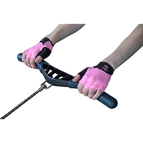 Hornet Watersports Light Pink Rowing Gloves for Women Ideal for Indoor Rowing, Sculling, Kayak, SUP, Outrigger Canoe, Dragon Boat and Other Watersports (S (Fits 6.5"-7")) Cover