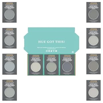 Rust-Oleum Kitchen Cupboard Paint in Satin Finish – Dusky Greys Tester Box