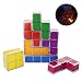 Produktbild K.LSX Tetris Lampe Stapelbare Led 7 Stücke DIY Stapelbare Puzzles Led Nachtlicht 3D Spielzeug Schreibtischlampe Beleuchten Sie Ihr Zimmer