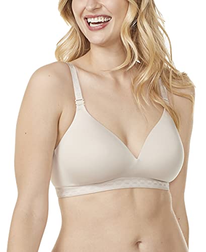 Olga Womens Full Figure Cloud 9® Wire-Free Convertible Contour Bra